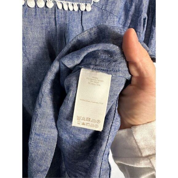 Boden 100% Linen Tunic Top - Picture 7 of 12